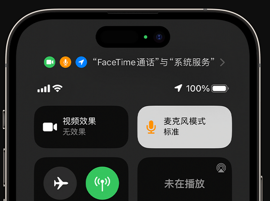 港口苹果授权维修网点分享iPhone在通话时让你的声音更清晰 