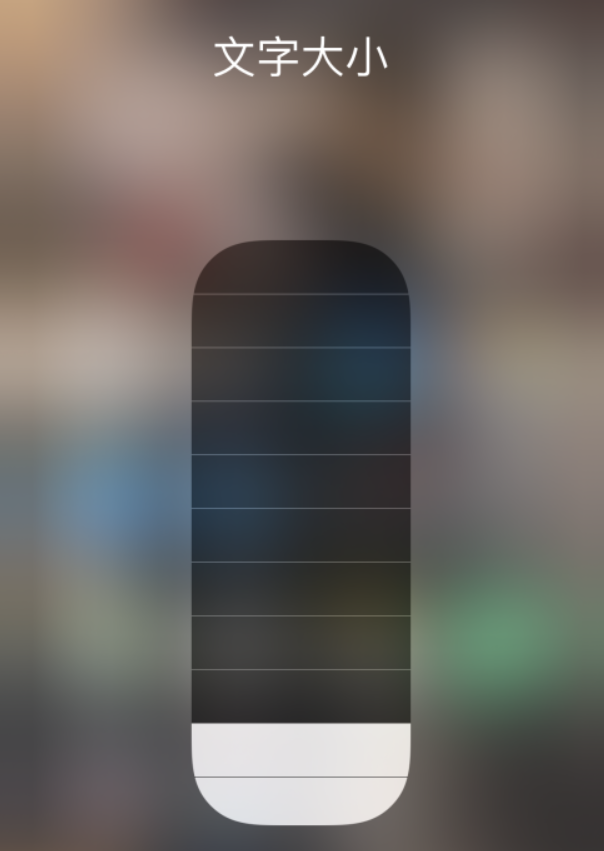 港口苹果手机维修分享小技巧：在 iPhone 控制中心快速调节字体大小 